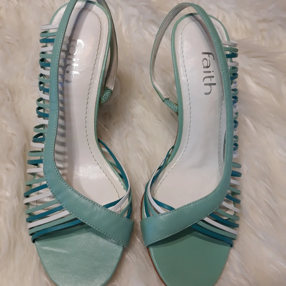 Faith Slip on strappy heels - Picture 9 of 9